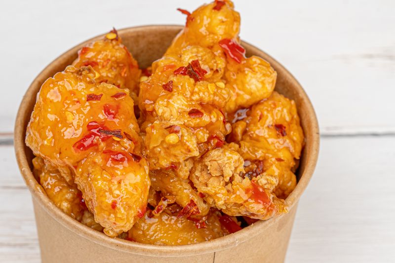 Honey Garlic Wings at Wing Snob
