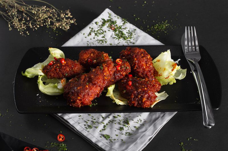Lemon Pepper Wings at Wing Snob